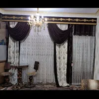 پرده|پرده، رانر، رومیزی|کرج, مصباح|دیوار