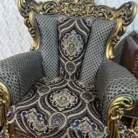 مبل سلطنتی با منبت کاری|مبلمان خانگی و میز عسلی|قرچک, پویینک|دیوار