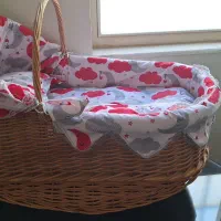 گهواره  حصیری کودک