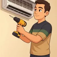 نصب وسرویس تعمیرات کولر پنجره ای واسپیلت