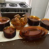 سرویس غذاخوری عسلی فرانسه