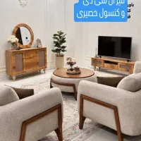 اینه کنسول ۱۲۰ سانتی دو درب|بوفه، ویترین، کنسول|بندرعباس, |دیوار