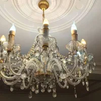 لوستر|لوستر و چراغ آویز|زنجان, |دیوار