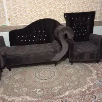 مبل راحتی در حد نو کسی برا ویلا یا باغ لازم داشت|مبلمان خانگی و میز عسلی|آزادشهر, |دیوار