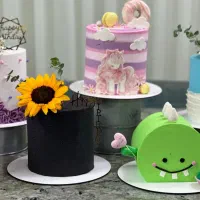 آموزش کیک تولد خامه ای مدرن|خدمات آموزشی|یزد, |دیوار