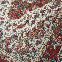 فرش دستبافت خطیبی تبریز یک جفت ۶ متری رج ۳۰ مرینوس