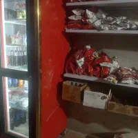 فروش یخچال با تعدادی قفسه