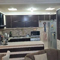۸ متر کابینت آشپزخانه تمام ام دی اف کاملا نو|بوفه، ویترین، کنسول|رشت, سعدی (تختی)|دیوار