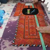 خیاطی لباس بلوچی