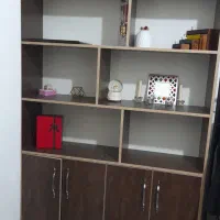 کتابخانه MDF جادار و سالم