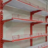 فروش مقداری جنس و طبقه و یخچال سوپر مارکتی