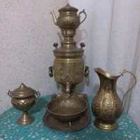 سماور زغالی برنج