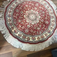 فرش یک دریک دستبافت ابریشمی