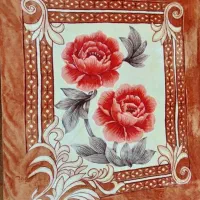 پتو گلبافت دو نفره دو رویه