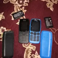 سلام دوتا گوشی 105 اصلی سالم