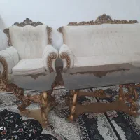 جلو مبلی به همراه جاکفشی و ساعت|مبلمان خانگی و میز عسلی|اهواز, کارون|دیوار
