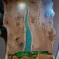 روستیک «رزین چوب»|صندلی و نیمکت|گرگان, |دیوار