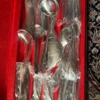 سرویس قاشق چنگال استیل ۱۲ نفره اصل ژاپن