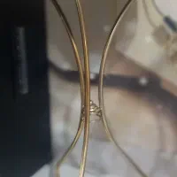 میز طلایی آینه ای