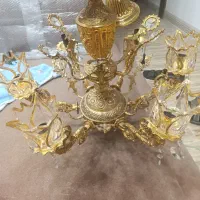 لوستر برنجی سنگین