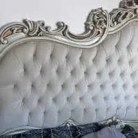 تخت خواب سلطنتی دو نفره|تخت و سرویس خواب|قائم‌شهر, |دیوار