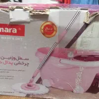 سطل و زمین شوی چرخشی پدال دارفول همارا|لوازم نظافت|تهران, سلسبیل جنوبی|دیوار