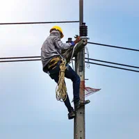 برق کار سیم بان انشعاب باغ ویلا