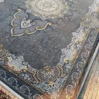 فرش رضا قهرمانی جفت ۹متری ۷۰۰شانه تراکم۲۵۵۰ آک|فرش|اراک, |دیوار