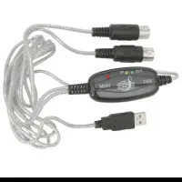 سیم midi تبدیل USB