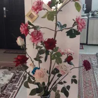 چند شاخه برزگ گل روز به فروش میرسد|گل مصنوعی|میانه, |دیوار