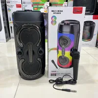 اسپیکر بلوتوثی 8 اینچ میکروفوندار سری جدید