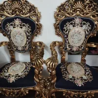 مبل ۷نفره چوب راش|مبلمان خانگی و میز عسلی|خوی, |دیوار