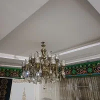 لوستر برنز شاه عباسی بزرگ|لوستر و چراغ آویز|مشهد, رضاشهر|دیوار