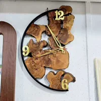 ساعت دیواری چوبی|ساعت دیواری و تزئینی|اسلامآباد غرب, |دیوار