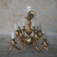 لوستر 4 شاخه|لوستر و چراغ آویز|شیراز, شهرک پرواز|دیوار