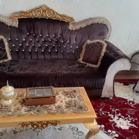 مبل راحتی همراه با جلو مبلی