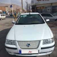 سمند مدل 98 در حد صفر بی رنگ حتی سپرها