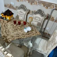 مبل ۷ نفره و ناهار خوری ۶ نفره|مبلمان خانگی و میز عسلی|اهر, |دیوار