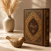 مجسمه پرنده طرح چوب (جنس پودر سنگ)