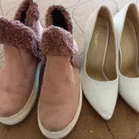 کفش مجلسی با نیم بوت سایز ۳۷