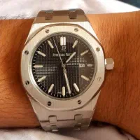 ساعت AP Royal Oak ژاپن ای پی نقره ای نو آکبند|ساعت|تهران, جنت‌آباد مرکزی|دیوار