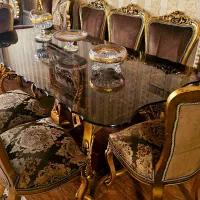 مبل سلطنتی ورق طلا|مبلمان خانگی و میز عسلی|قم, سالاریه|دیوار