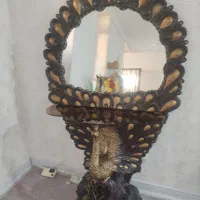 آینه و میز تلویزیون کاملا سالم در حد نو