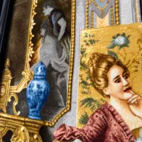 تابلو فرش دستبافت تبریز|تابلو فرش|اصفهان, برازنده|دیوار