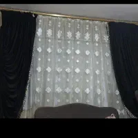 پرده مخمل و حریر ترکی