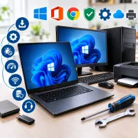 خدمات تخصصی نرم‌افزاری کامپیوتر و لپ‌تاپ