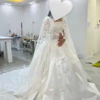 لباس عروس با تنخور زیبا