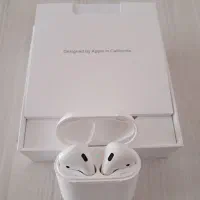 ایرپاد Airpods برند اپل نسل دوم|لوازم جانبی موبایل و تبلت|فولادشهر, A4|دیوار