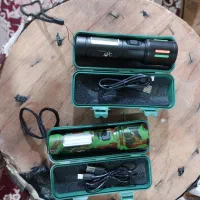 چراغ قوه پلیسی با برد نور۱۰۰۰متر