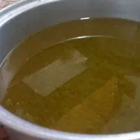 تهیه ی عصاره ی قلم و سرخ کردن پیاز و بادمجان و ...